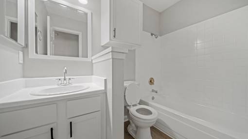 Bathroom at Polo Clubs Apartments, Austin
