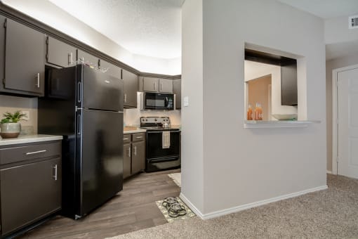 Kitchen Space at Summerstone Apartments, Bedford, TX, 76021