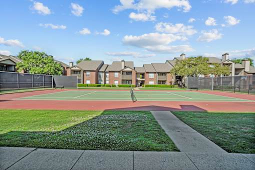 Tennis Court at Preston Bend, Dallas, TX, 75252