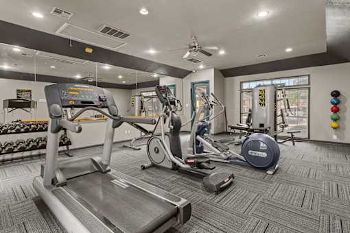 Fitness Room at Summerstone Apartments, Bedford, TX