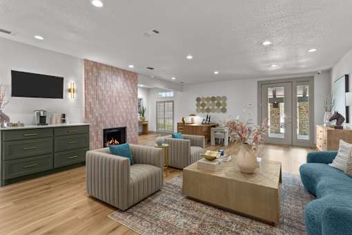Main Living Room at Summerstone Apartments, Bedford
