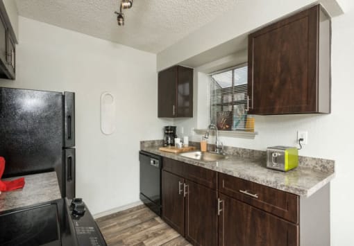 Classic Kitchen with Custom Walnut Cabinets