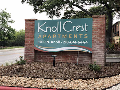 Property Signage at Knoll Crest, San Antonio, TX, 78240