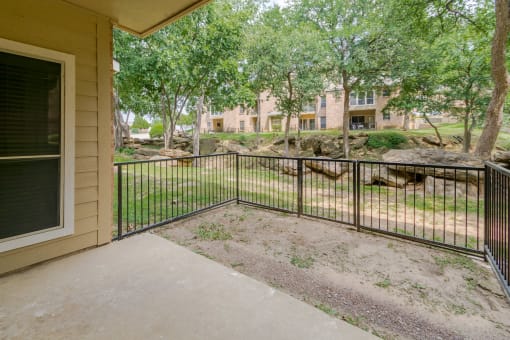 Backyard at Woodchase, Euless, TX
