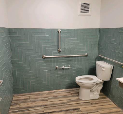 Common area restroom