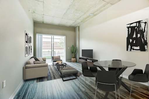 A modern living room