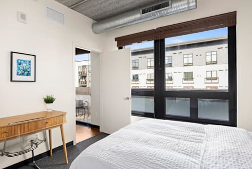 Bright bedrooms with spacious layouts