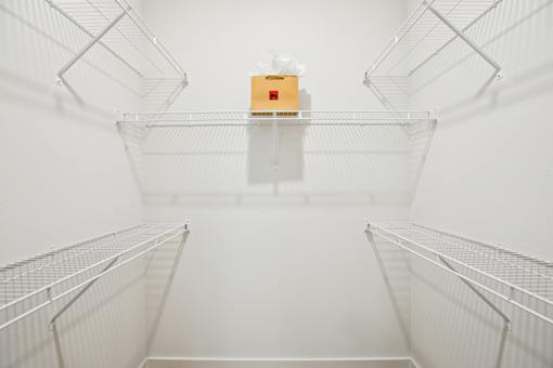 Luxury Closet at Matador Apartments, Texas