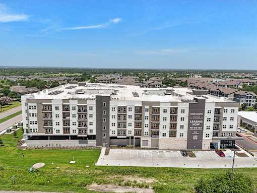 Park South Apartments front view at Park South Apartments, Texas, 78748