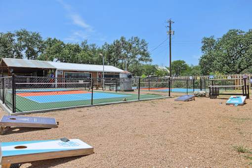 Pickleball at Park South Apartments, Austin, TX, 78748