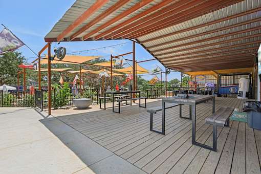 Pickle Pub1 at Park South Apartments, Austin