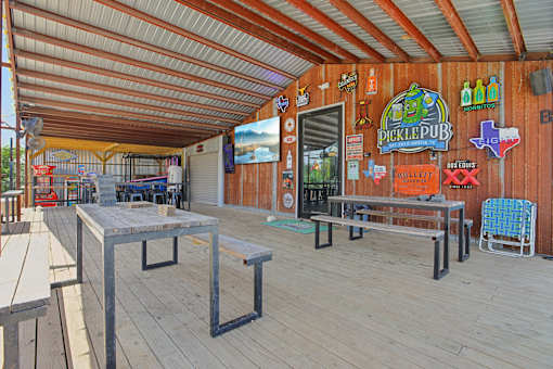 Pickle Pub at Park South Apartments, Austin, Texas