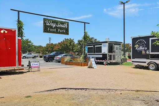 Way South Food Park1 at Park South Apartments, Austin, TX, 78748