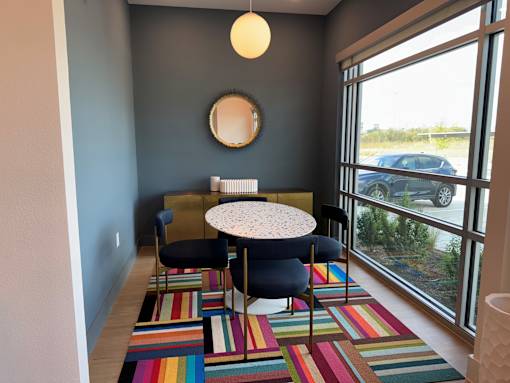 Conference Room at ThreeTwenty at the Vybe Apartments, Kyle, Texas