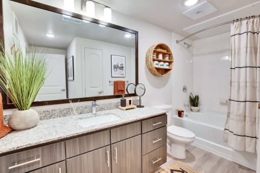 Extra Counter Space at Bridge at Delco Flats, Austin Texas
