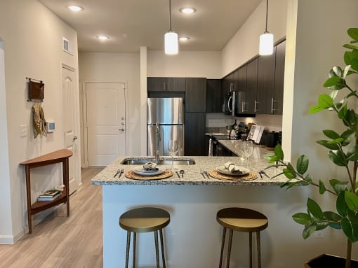 Eat-In Kitchens at Delco Flats, Texas, 78717