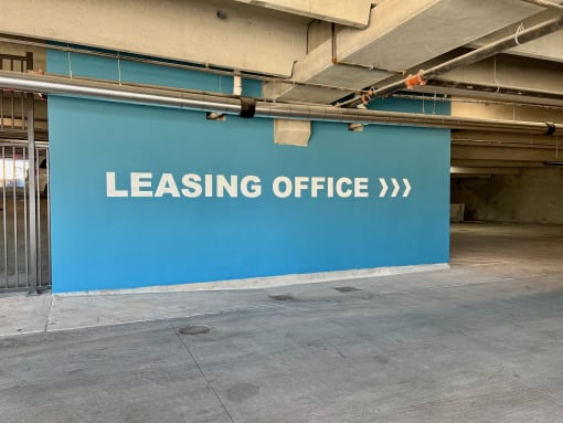Secured parking garage at Bridge at Windsor Park in Northeast Austin