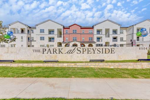 The Park at Speyside is a residential complex with multiple buildings.
