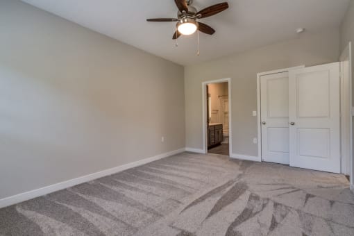 Bedroom (Prestige Floor Plan) at Emerald Creek Apartments, Greenville