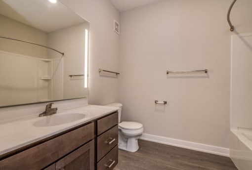 Bathroom (Elite Floor Plan) at Emerald Creek Apartments, Greenville