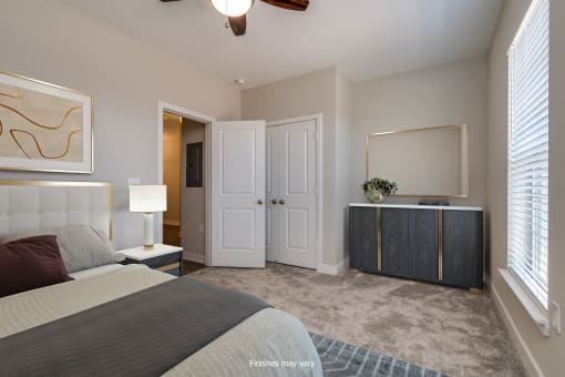 Elite Bedroom at Emerald Creek Apartments, Greenville