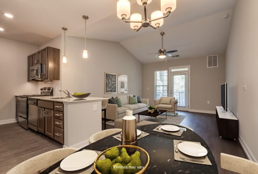 Elite Dining at Emerald Creek Apartments, Greenville
