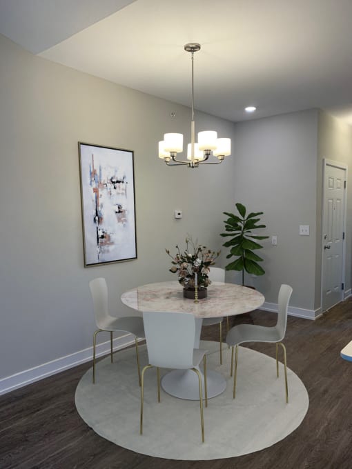Elite One Bed Dining at Emerald Creek Apartments, Greenville