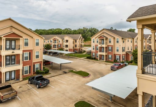 Exterior of Vista Place Apartments