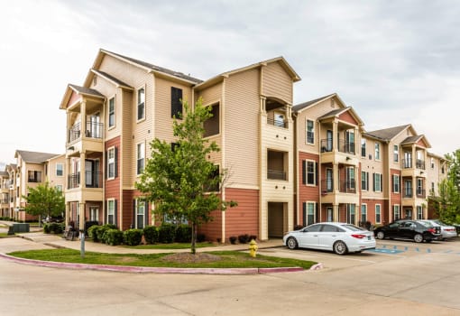 Exterior of Vista Place Apartments