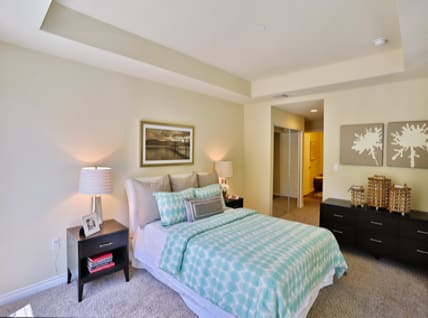 Master Bedroom at Oasis at Lake Encino Apartments, Encino