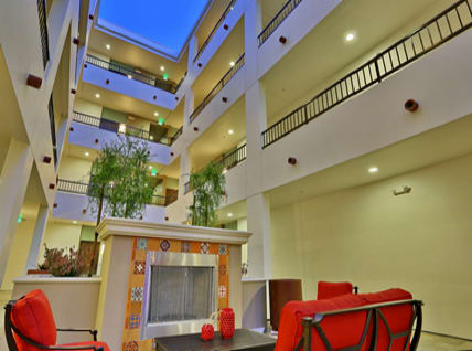 Lobby at Oasis at Lake Encino Apartments, Encino, CA, 91316