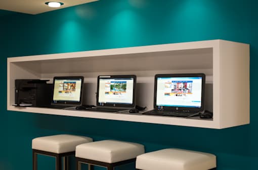 Co-working Space at Oasis at Lake Encino Apartments, Encino, California