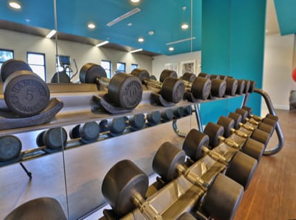 Fitness Room at Oasis at Lake Encino Apartments, Encino, 91316