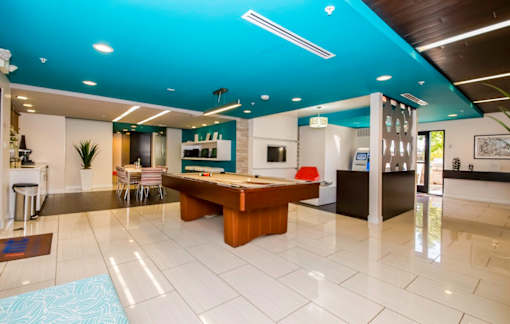 Clubhouse at Oasis at Lake Encino Apartments, Encino, CA, 91316