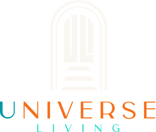 an image of the united living logo with stairs in the middle