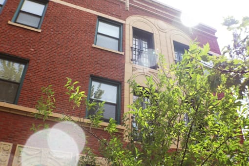 the building where the apartment is located