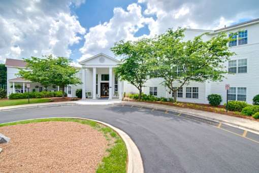 Front Entrance at The Carillon, North Carolina, 27455