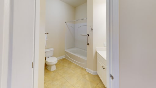 Bathroom at The Dorchester & Manor, Pineville, North Carolina