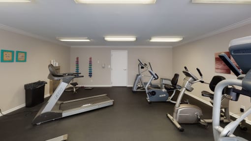 Fitness Center at The Dorchester & Manor, North Carolina, 28134