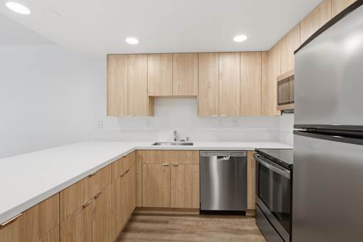 Modern Kitchen at Palo Alto Place, Palo Alto, CA