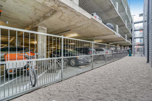 parking garage at Waterford RiNo, Colorado 80216