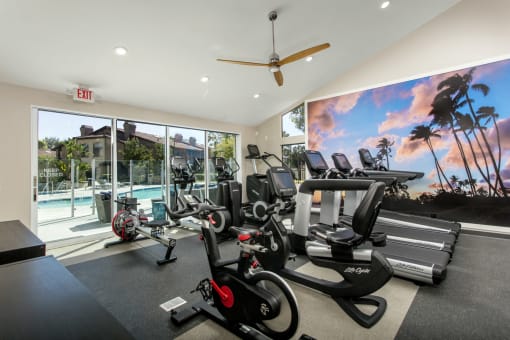 Fitness center at Pointe Niguel, Laguna Niguel, CA