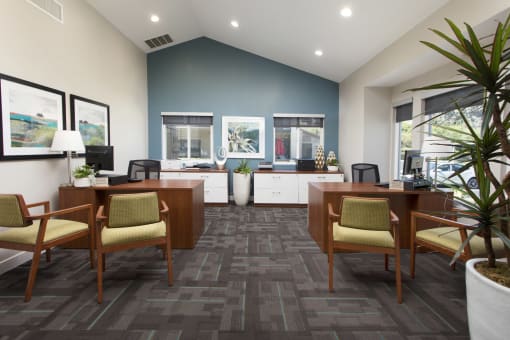 Leasing offices at Pointe Niguel, Laguna Niguel