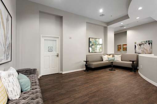 Community Lobby at 55+ FountainGlen Terra Vista, Rancho Cucamonga