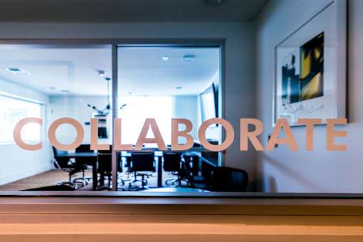 Conference Room at Baker Block, Costa Mesa, California