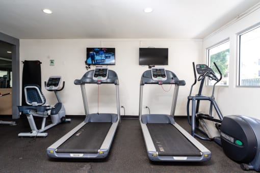 Fitness Center with Treadmill