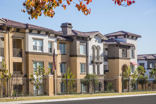 capriana apartments exterior of building at Capriana at Chino Hills, Chino Hills