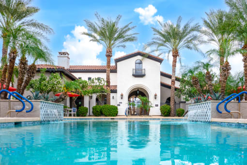 Relaxing Swimming Pool at Dobson 2222, Chandler, Arizona