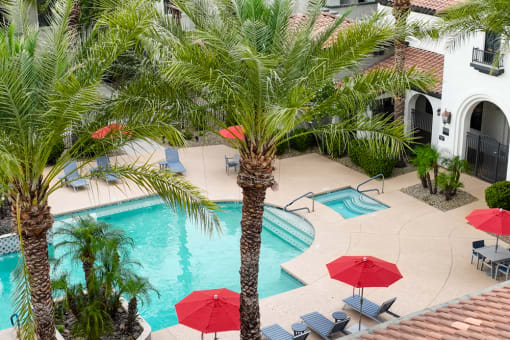 Resort Style Swimming Pool at Dobson 2222, Chandler, AZ, Arizona, 85286