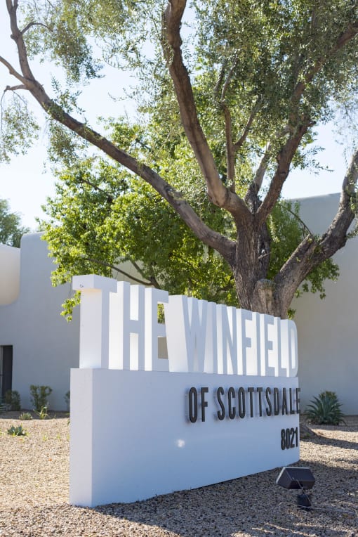 Winfield of Scottsdale sign